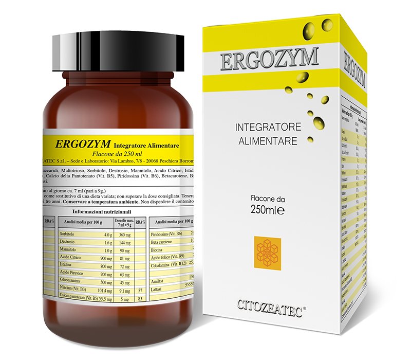 Ambalajul produsului Ergozym